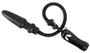 Inflatable vibrating Butt Plug (17 cm)