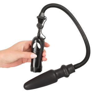 Inflatable vibrating Butt Plug (17 cm)