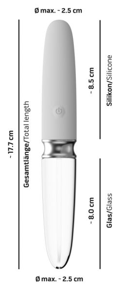 Straight LED Vibrator (17.7 cm)