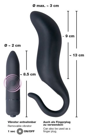 Black Velvet Plug (13 cm)
