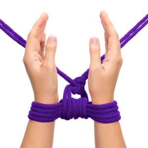 Fetish Bondage Rope violet