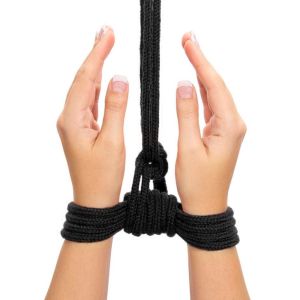 Fetish Bondage Rope black