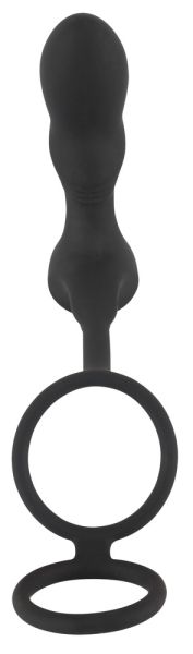 Double Ring & Plug with vibration (12,5 cm lungime)