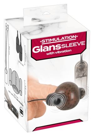 Glans Sleeve with Vibration (4,7cm)