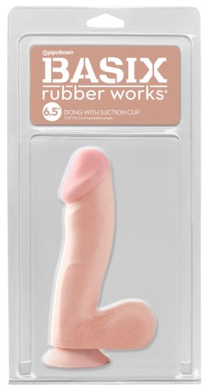  Dong with Suction Cup 6,5"- Dildo19 cm (inserabil 13.5cm)