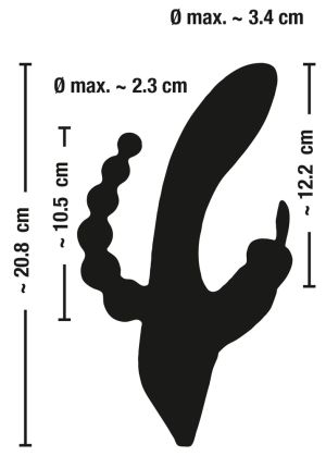 Triple G-Spot Vibrator (20,8 cm)