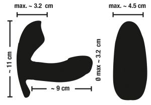 Remote Controlled Panty Vibrator (10,7 cm)