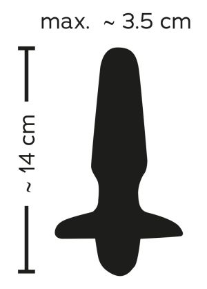 Rechargeable Butt Plug (14cm)