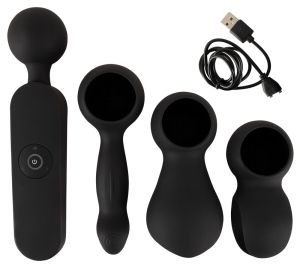 Wand Vibrator with 3 Attachments