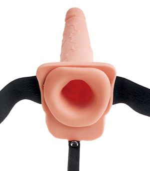 Hollow Strap-on Squirting (25,4 cm)
