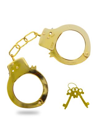Metal Handcuffs, gold