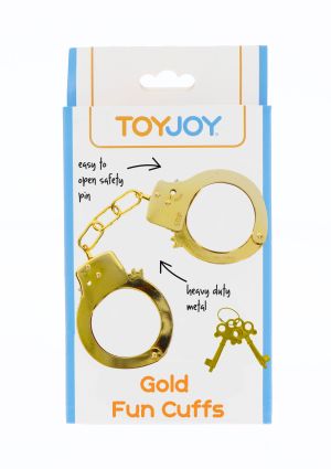 Metal Handcuffs, gold