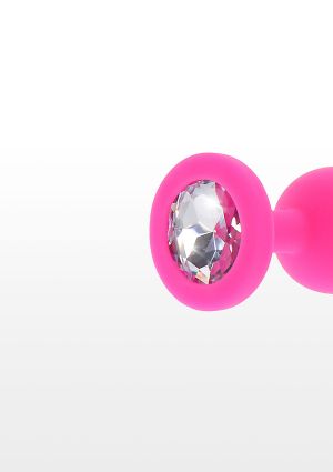 Diamond Booty Jewel Small, Pink (7cm)