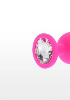 Diamond Booty Jewel Medium, Pink (8cm)