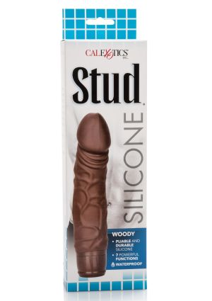 Silicone Stud Woody, brown (16.5cm)