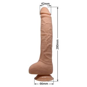 Vibrator Beautiful Dick 11 " (28cm)