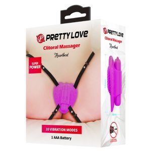 Pretty Love Heartbeat Clitoral Massager (7.2cm)