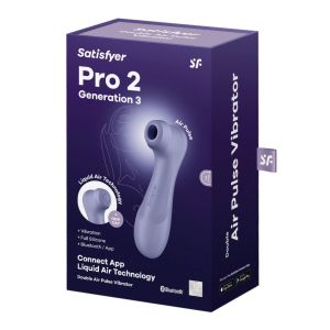 Satisfyer Pro 2 Generation 3 with Liquid Air lilac Bluetooth/App