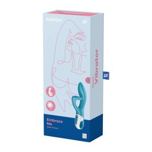 Satisfyer Embrace me, turquoise (21cm)