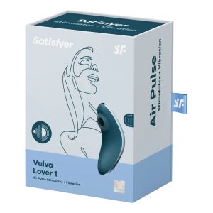 Satisfyer Vulva Lover 1 blue (12.3cm)