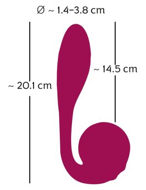 Bendable Spot-on Vibrator (20.1cm)