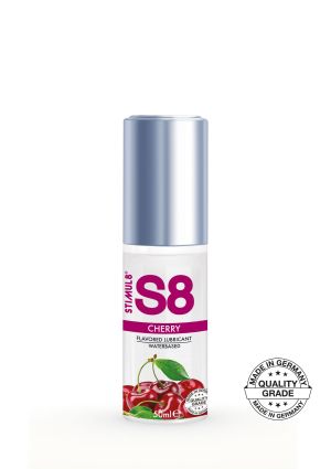 S8 Waterbase Cherry Flavored Lube 50ml