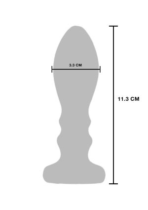 The Slider Vibrating Plug - L (11.3cm)