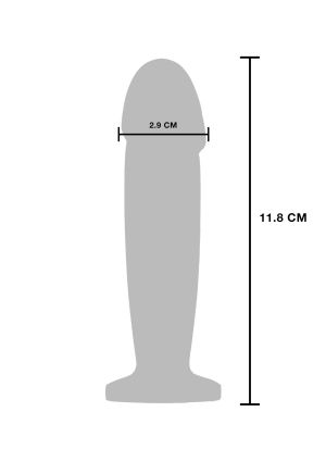 The Intruder Vibrating Plug (11.8cm)