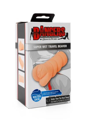 Super Wet Pussies Travel Beaver, skin tone