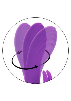Heated Rotating G Rabbit, Purple (21,5 cm)